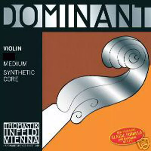 Dominant  4/4 Violin String Set  w/ Aluminum E Ball End