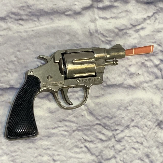 RARE 1950’S HUBLEY Detective Special Snub Nose Revolver Cap Gun Toy 50