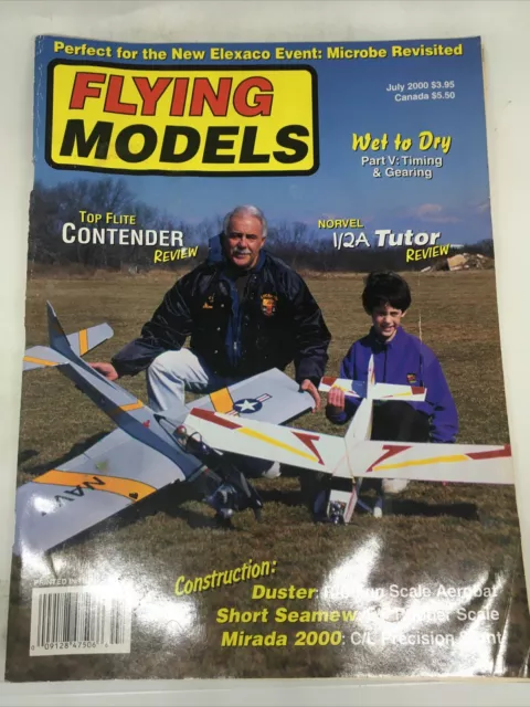 Flying Models Magazine Top Flight Contender Review July 2000