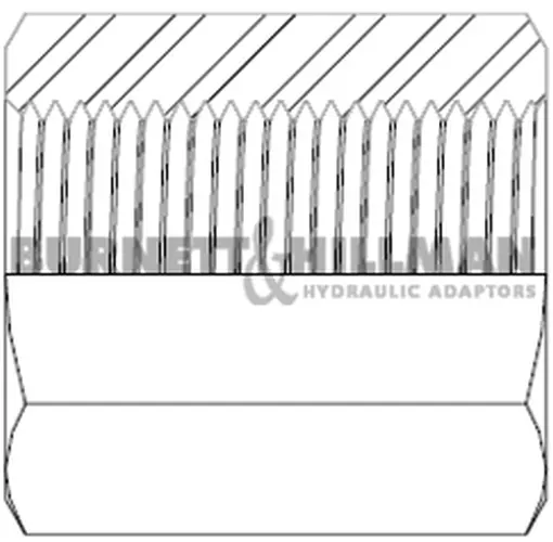 Burnett & Hillman Hydraulic BSP Fixed Female x BSP Fixed Female Adaptor | 4-29 2
