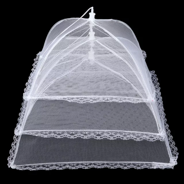 Mesh Foldable Anti Fly Mosquito Tent Dome Net Umbrella Picnic Protect Dish Co'DC