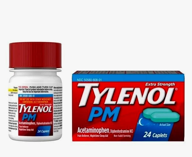 Tylenol PM Extra Strength Pain Reliever