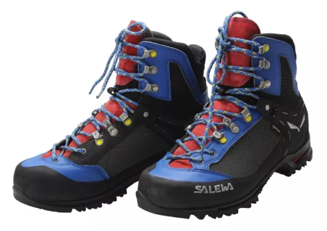 Salewa MS Raven 2 Mayan Blue Schuhe Herren Eu 42 /UK 8 Gore-Tex Vibram Flex 2