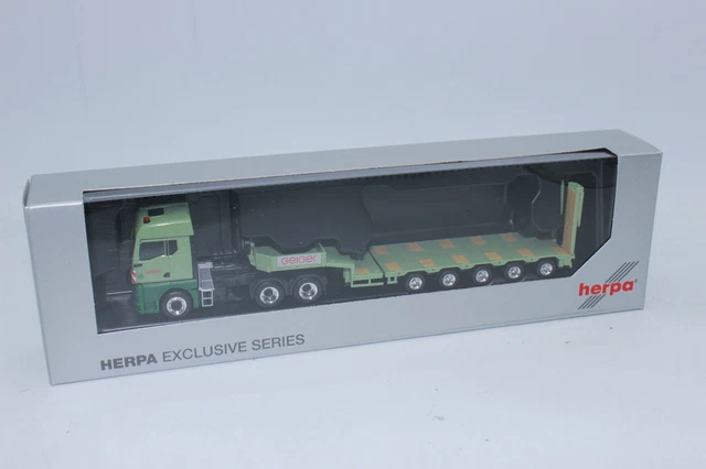Modellino Herpa 1/87 MAN TGS Camion Rifiuti Geiger, Limited Edition 2024, H0