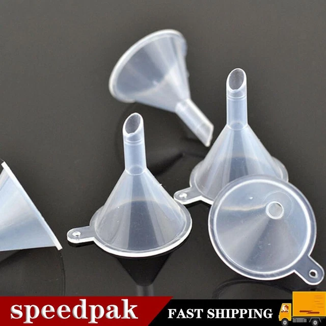 5x Mini Embudo Plástico Pequeño Embudo Para Perfume Cocina Set MEJOR Relleno J0O3\