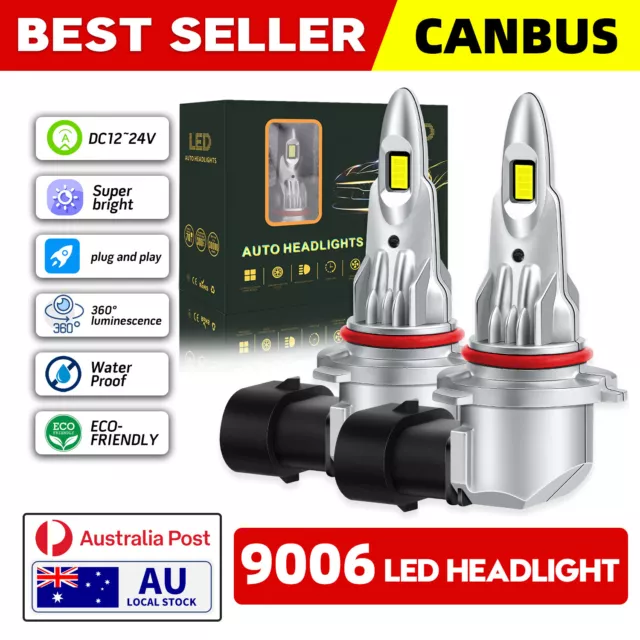 Canbus 9006 HB4 LED Headlight Bulbs Kit Low Beam For Holden Suburban 1998-2000