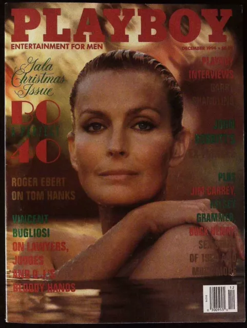 PLAYBOY US December 1994 BO DEREK Elisa Bridges TOM HANKS Claudia Schiffer @VGC