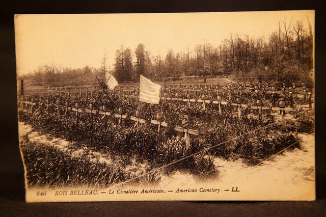 THE BATTLE OF Belleau WWI World War One, France Cemetery US Combat ...