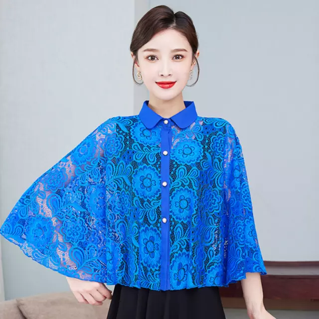 Cardigan donna pizzo bolero sciarpa fasciatoio sposa matrimonio serata capelet chic