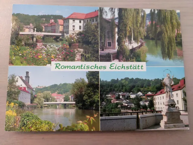 Postkarte Eichstätt Obb. 14.05.1988 gel_