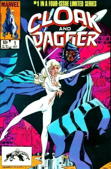 Cloak and Dagger #1 of 4 Limited Series Marvel Comics October Oct 1983 (VF)