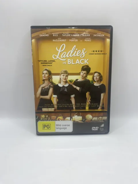 Ladies In Black (DVD, 2018) Region 2,4 Free Postage Very Good Condition