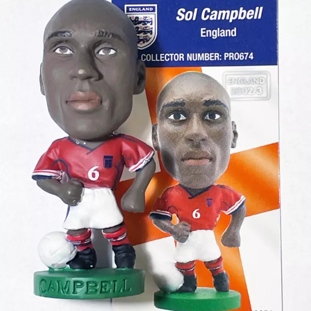 CAMPBELL England Red Away Corinthian Prostars 4 Pack Figure Loose/Card PRO674