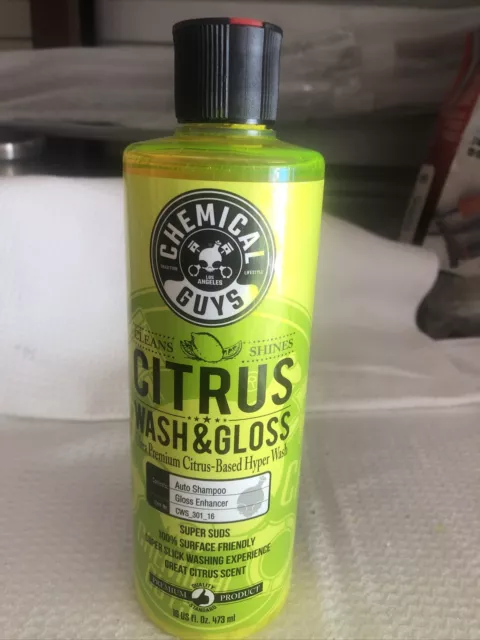 Chemical Guys Citrus Wash and Gloss Car Wash Liquid 16oz