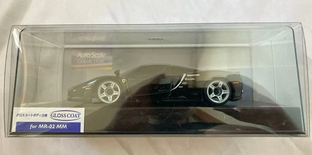KYOSHO MINI-Z FERRARI Enzo Test Car MZX201TB Gloss Coat Black ASC Rare ...