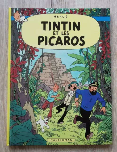 Tintin ** Tome 23 Tintin Et Les Picaros ** Eo C1 1976 (24 Traductions)  Herge