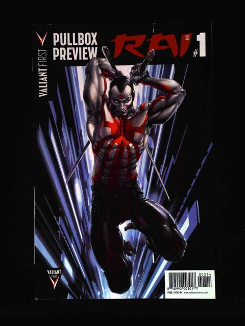 Valiant First Pullbox Preview #1  Valiant  Comics 2014 Vf/Nm