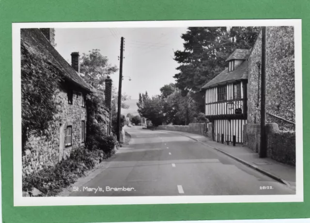 St Mary's Bramber Nr Steyning RP PC unbenutzt Ref. K934