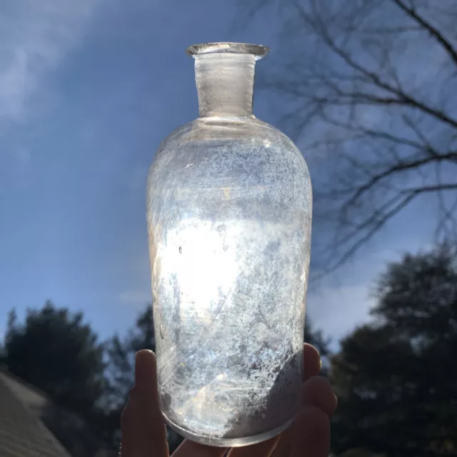 1845 - 1870 Civil War Era Pontiled Apothecary Pharmacy Drugstore Antique Bottle