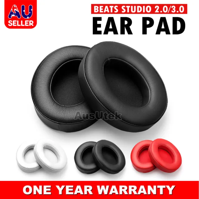 New Soft Replacement Ear Pads for Beats by Dr. Dre Studio 2.0 3.0 Wired Wireless