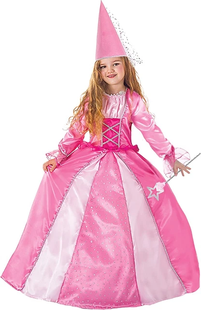 Ciao srl Costume da Fatina Rosa Vestito Abito Principessa Bambina