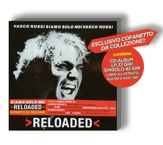 Vasco Rossi - Sommes Seulement Nous ( Lim. Ed (2021) LP Vinyl + CD + 7 "+ Book +