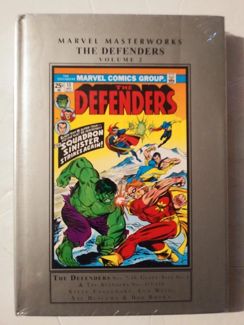 Marvel Masterworks Defenders Vol 2 Hardcover  Sealed OOP