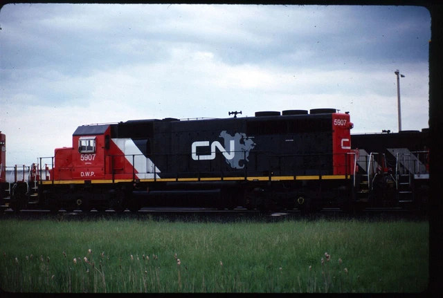 ORIGINAL RAIL SLIDE DWP Duluth Winnipeg & Pacific 5907 Duluth MN 623