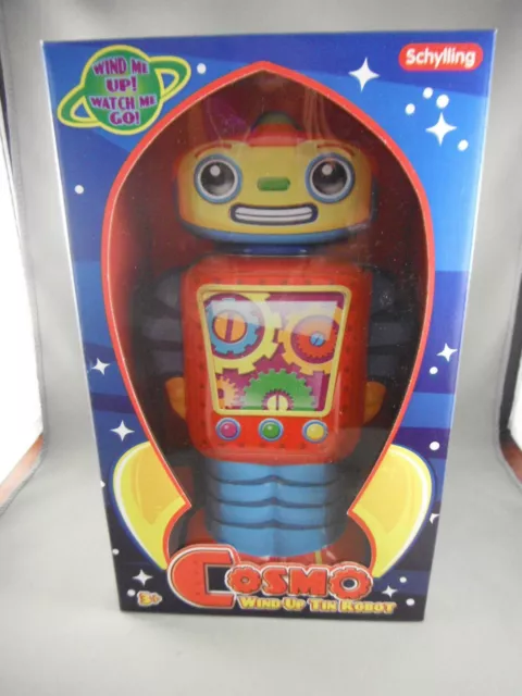 Cosmo Tin Robot Wind Up