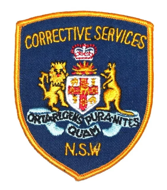NSW NEW SOUTH WALES – CORRECTIVE SERVICES - AUSTRALIA AU Sheriff Police Patch 3.