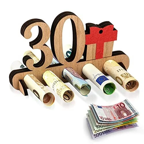 WAVATA Regali in denaro per compleanno, regali per il 30 compleanno, (h1t)