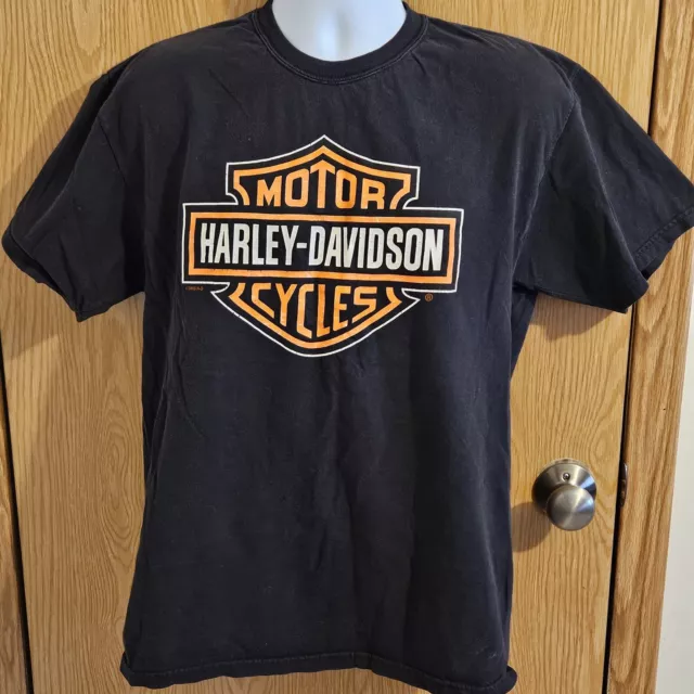 Vintage 2004 Harley Davidson T Shirt Gulf Coast New Port Richey Florida