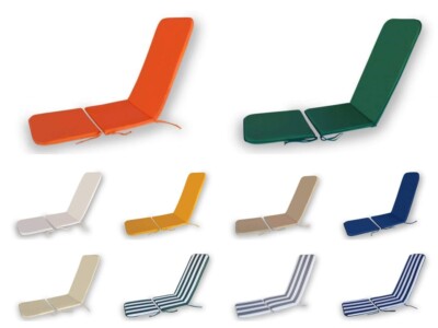 schienale 45x90 cm AA329 Cuscino copri sedia Giardino Relax per esterno seduta 