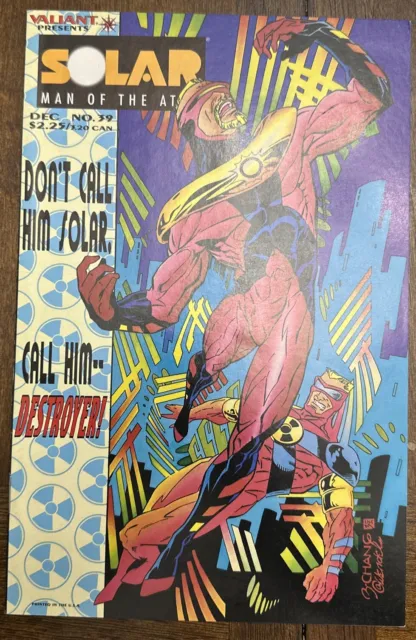 Solar Man Of The Atom #39 Valiant Comics 1994