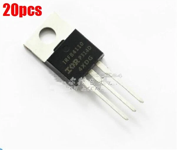 10x IRFB4110PBF MOSFET Transistoren - 180A 100V TO-220 Gehäuse