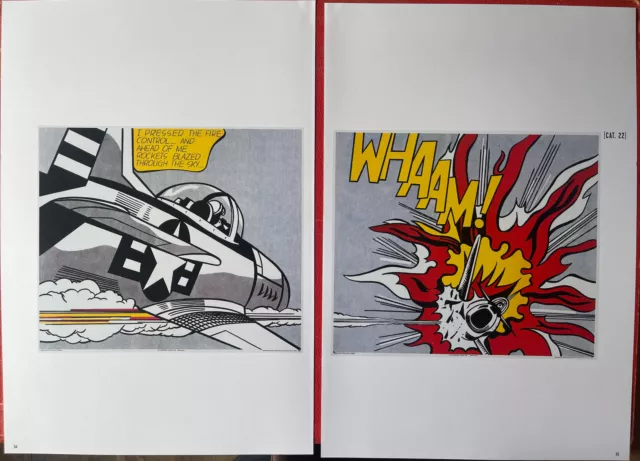 Roy Lichtenstein 1965/66, 3 X Pictures "Whaam!" & "Shipboard Girl" Pop Art B54