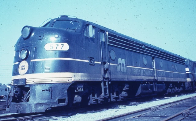 Duplicate  Train Slide Seaboard E-8 #577 Washington