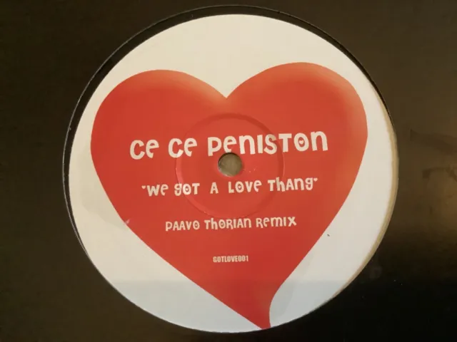 CE CE PENISTON - We Got A Love Thang Single /Sided 12" House Vinyl 2006 EXC