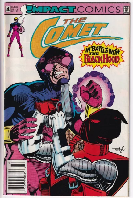 The Comet #4 - Impact Comics 1991 *NEWSSTAND EDITION*