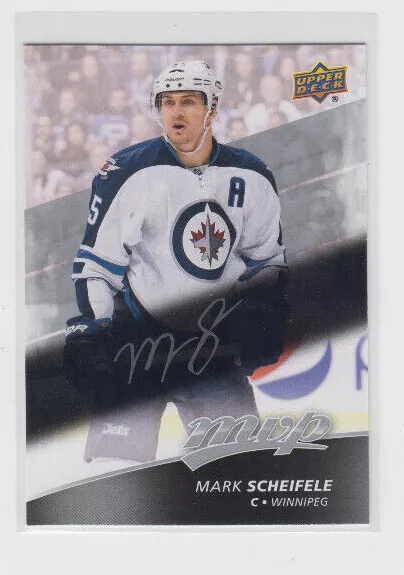 17/18 UD MVP Winnipeg Jets Mark Scheifele Silver Script card #14