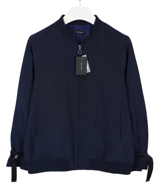Veste Cop Copine Hiver 2017-2018 Modèle AFOBIS - Jacquard Bleu Ciel/noir Taille 42 - Neuve étiquetée
