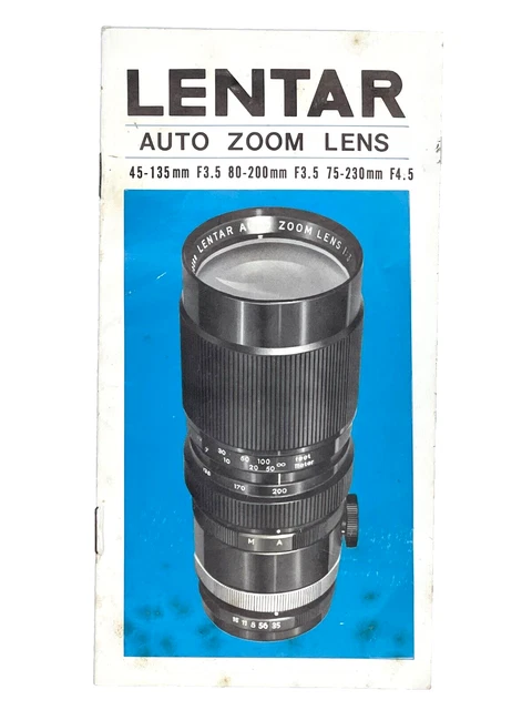 【PENTAX】 smc PENTAX-DA 18-135mm f3.5-5.6 Vintage Manuals & Guides, Vintage Photography, Cameras