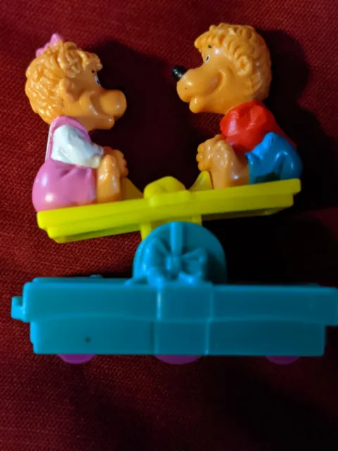 Vintage 1994 S & J Berenstain Bears McDonald's Teeter Totter Toy