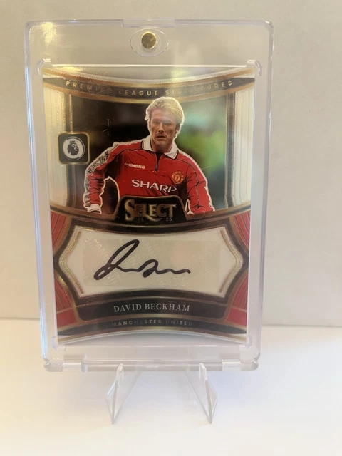 2024-25 PANINI SELECT David Beckham Premier League Signatures Man