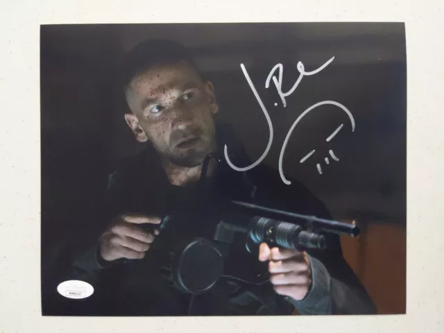 JON BERNTHAL Signed 8x10 Photo The Punisher  Autograph  Beckett BAS JSA JSA B