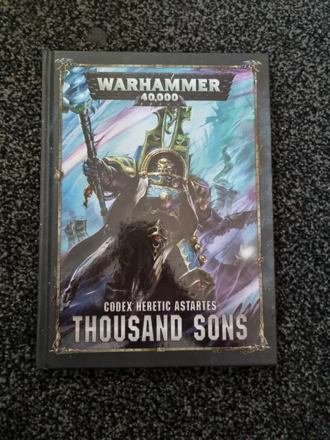 CODEX HERETIC ASTARTES | Thousand Sons | Warhammer 40k Games Workshop £ ...