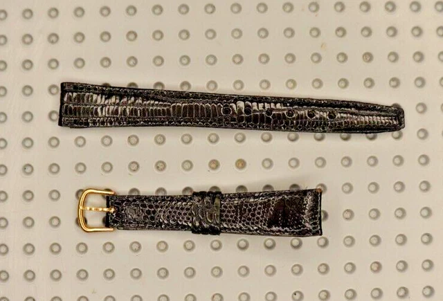 Bracelet De Montre En Cuir Véritable Militaire/plongée - Largeur 18mm, Pour Montres Anciennes/chronos, Neuf