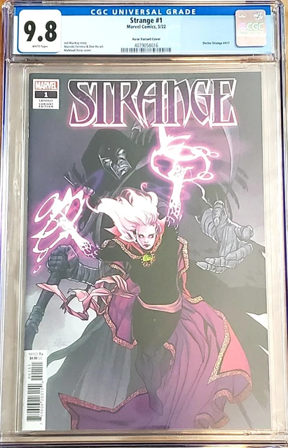 Strange #1 Mahmud Asrar 1:25 var Clea Doctor Strange 1st Print CGC 9.8 *KEY (E)