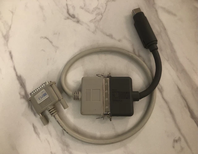 Apple Macintosh PowerBook SCSI Target Disk Mode HDI-30 Adapter Cable 590-0718-A Apple Macintosh PowerBook SCSI Target Disk Mode HDI-30 Adapter Cable 590-0718-A