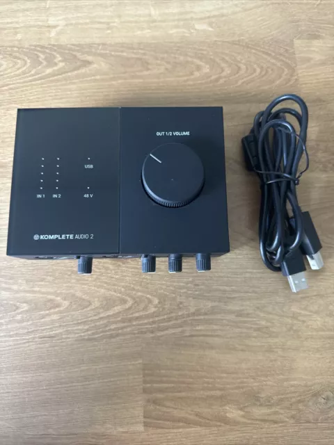 Native Instruments - Komplete Audio 2 - Two-Channel USB 2.0 Audio Interface